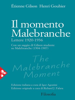 cover image of Il momento Malebranche